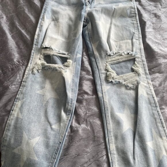 Risen Jean Twinkle High Rise Denim Sz 13 Wst 31 NWT - Picture 8 of 11